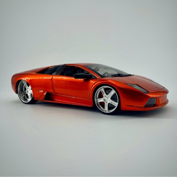 Maisto Playerz 2001 Lamborghini Murcielago Burnt Orange 1:18 1/18 Scale Diecast - Picture 4 of 13